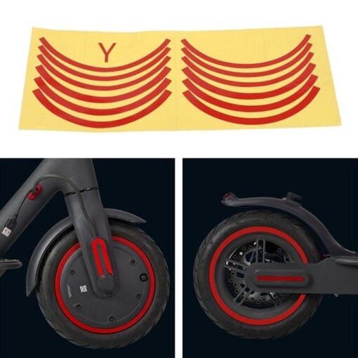 Xiaomi elscooterhjul klistermärken för hjul